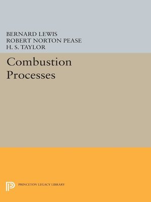 cover image of Combustion Processes